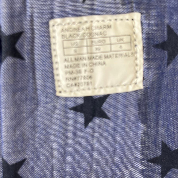 Tommy Hilfiger Vegan Andreah Charm Black & Brown Riding Boots Size 5 - Picture 5 of 5